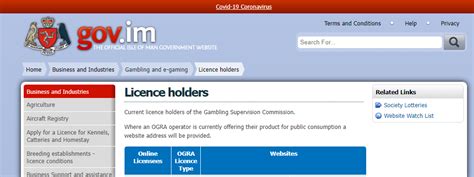 isle of man gambling supervision commission|iom fsa licence holders.